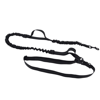 Pet Leash Reflective Retractable Portable Adjustable Dog Traction Rope for Pets Dogs Black V1294-YM0523-3111220081912