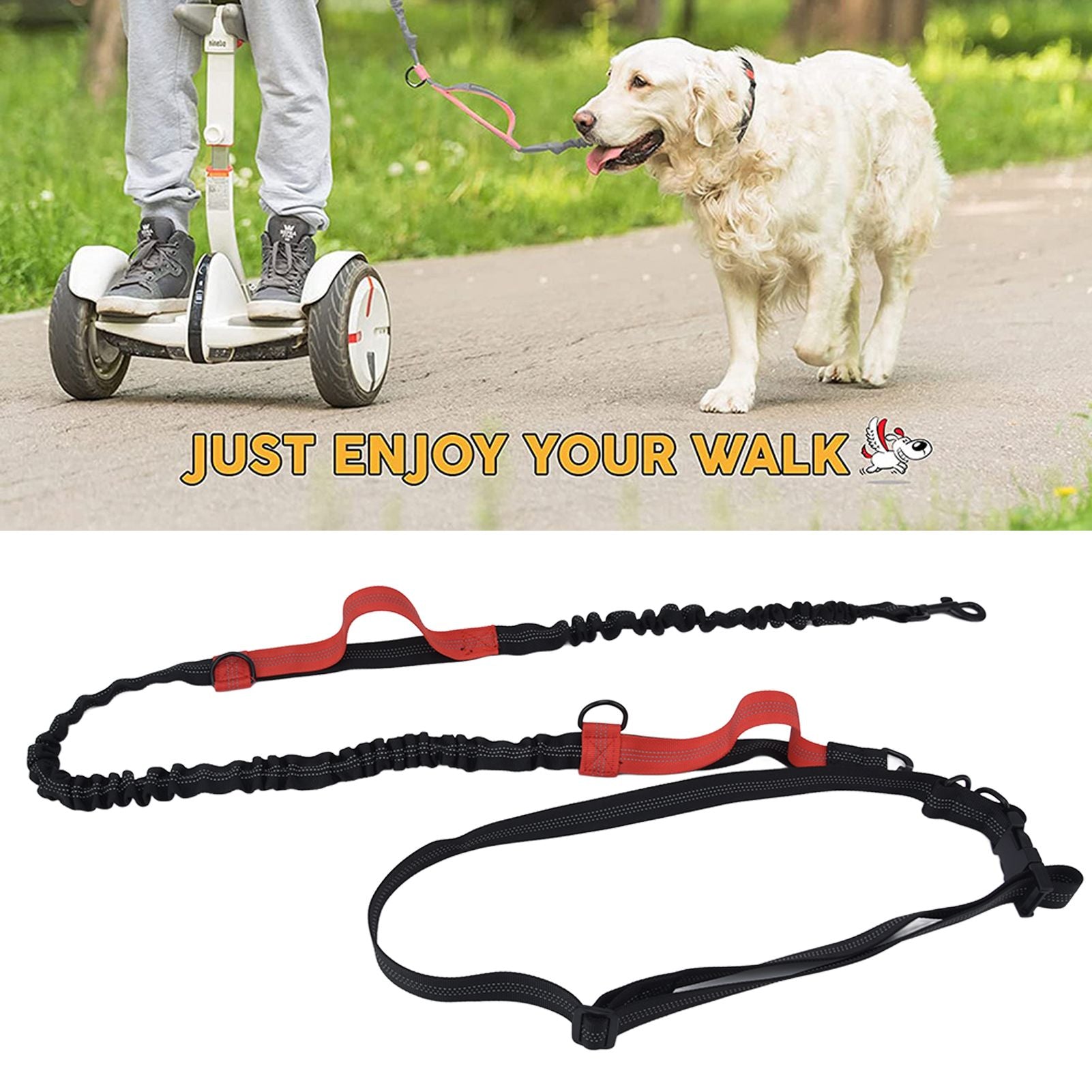 Pet Leash Reflective Retractable Portable Adjustable Dog Traction Rope for Pets Dogs Red V1294-YM0523-3111220081913