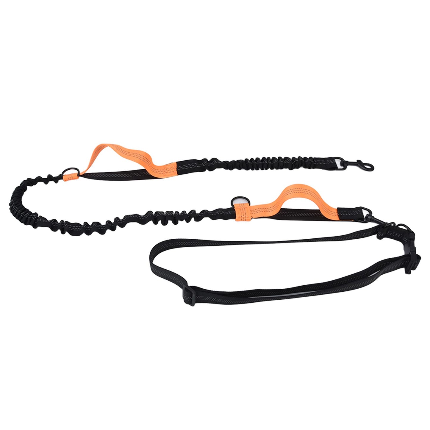 Pet Leash Reflective Retractable Portable Adjustable Dog Traction Rope for Pets Dogs Orange V1294-YM0523-3111220081914