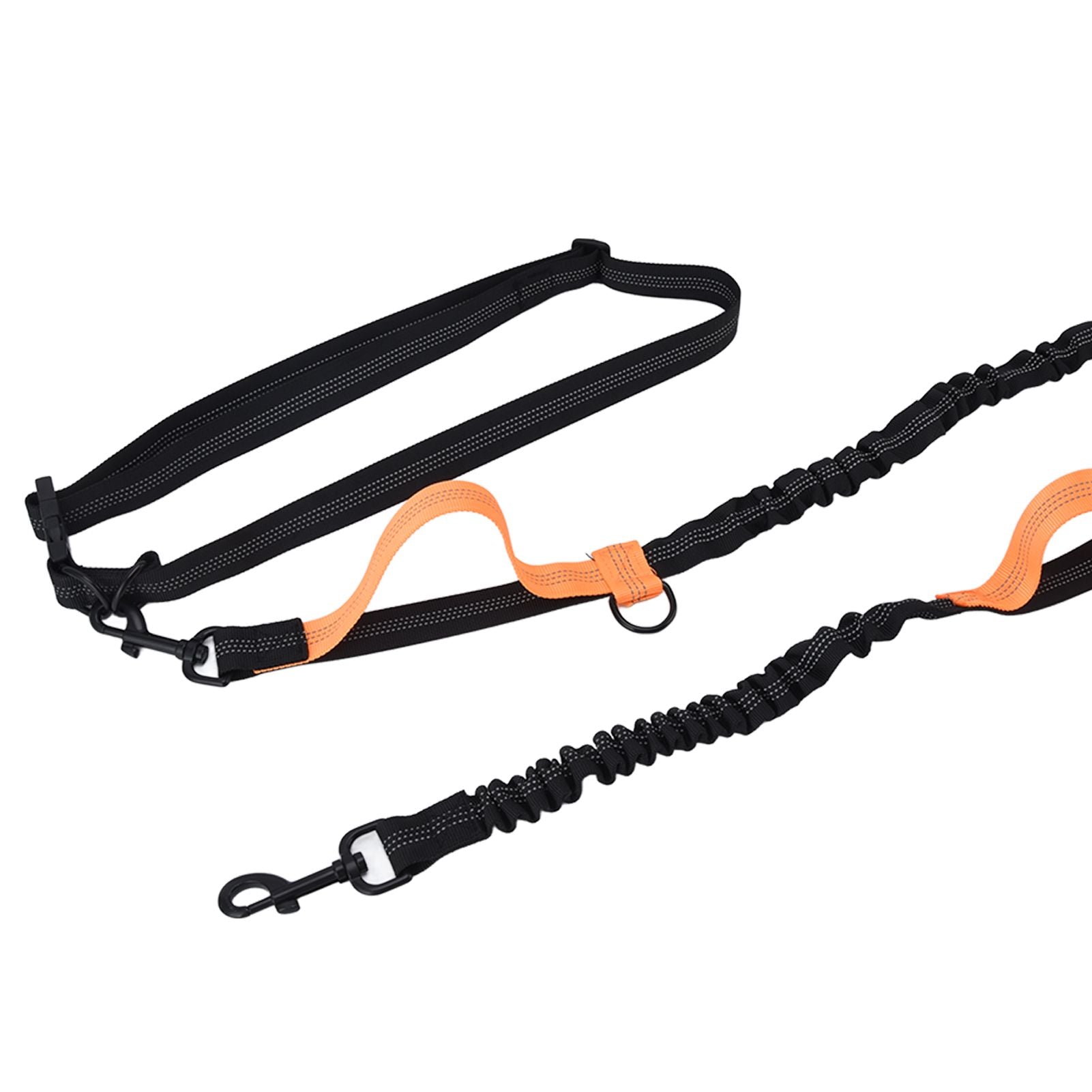 Pet Leash Reflective Retractable Portable Adjustable Dog Traction Rope for Pets Dogs Orange V1294-YM0523-3111220081914
