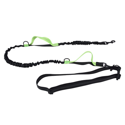 Pet Leash Reflective Retractable Portable Adjustable Dog Traction Rope for Pets Dogs Green V1294-YM0523-3111220081915