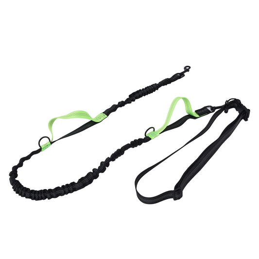 Pet Leash Reflective Retractable Portable Adjustable Dog Traction Rope for Pets Dogs Green V1294-YM0523-3111220081915