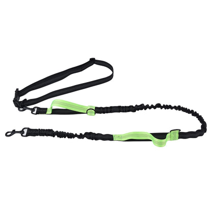 Pet Leash Reflective Retractable Portable Adjustable Dog Traction Rope for Pets Dogs Green V1294-YM0523-3111220081915