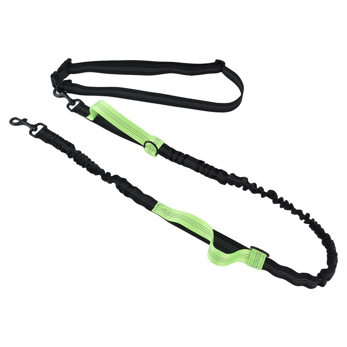 Pet Leash Reflective Retractable Portable Adjustable Dog Traction Rope for Pets Dogs Green V1294-YM0523-3111220081915