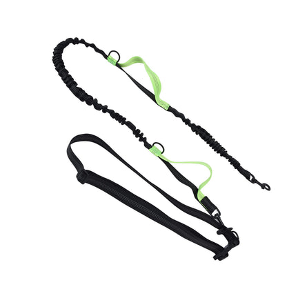 Pet Leash Reflective Retractable Portable Adjustable Dog Traction Rope for Pets Dogs Green V1294-YM0523-3111220081915