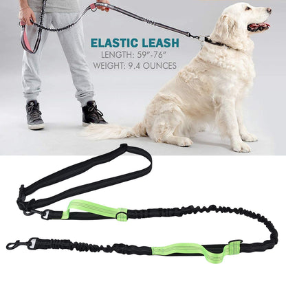 Pet Leash Reflective Retractable Portable Adjustable Dog Traction Rope for Pets Dogs Green V1294-YM0523-3111220081915