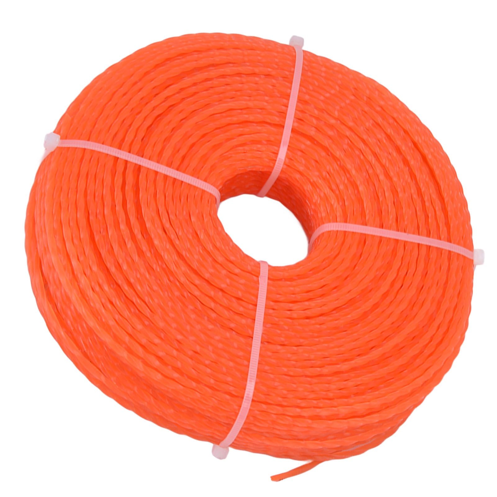 Nylon Trimmer Cord 2.7mm 100m Twist Shape Trimmer Line for Heavy Duty Lawn Mower Cutters V1294-YM0523-3111220082311