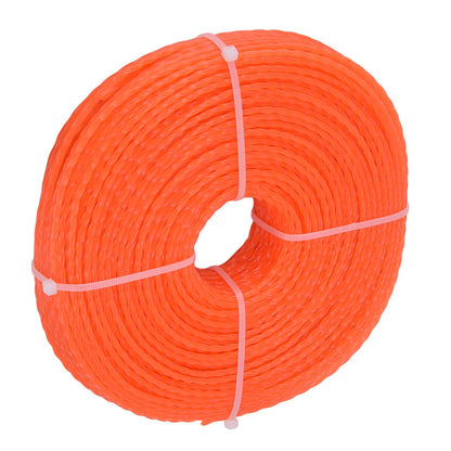 Nylon Trimmer Cord 2.7mm 100m Twist Shape Trimmer Line for Heavy Duty Lawn Mower Cutters V1294-YM0523-3111220082311