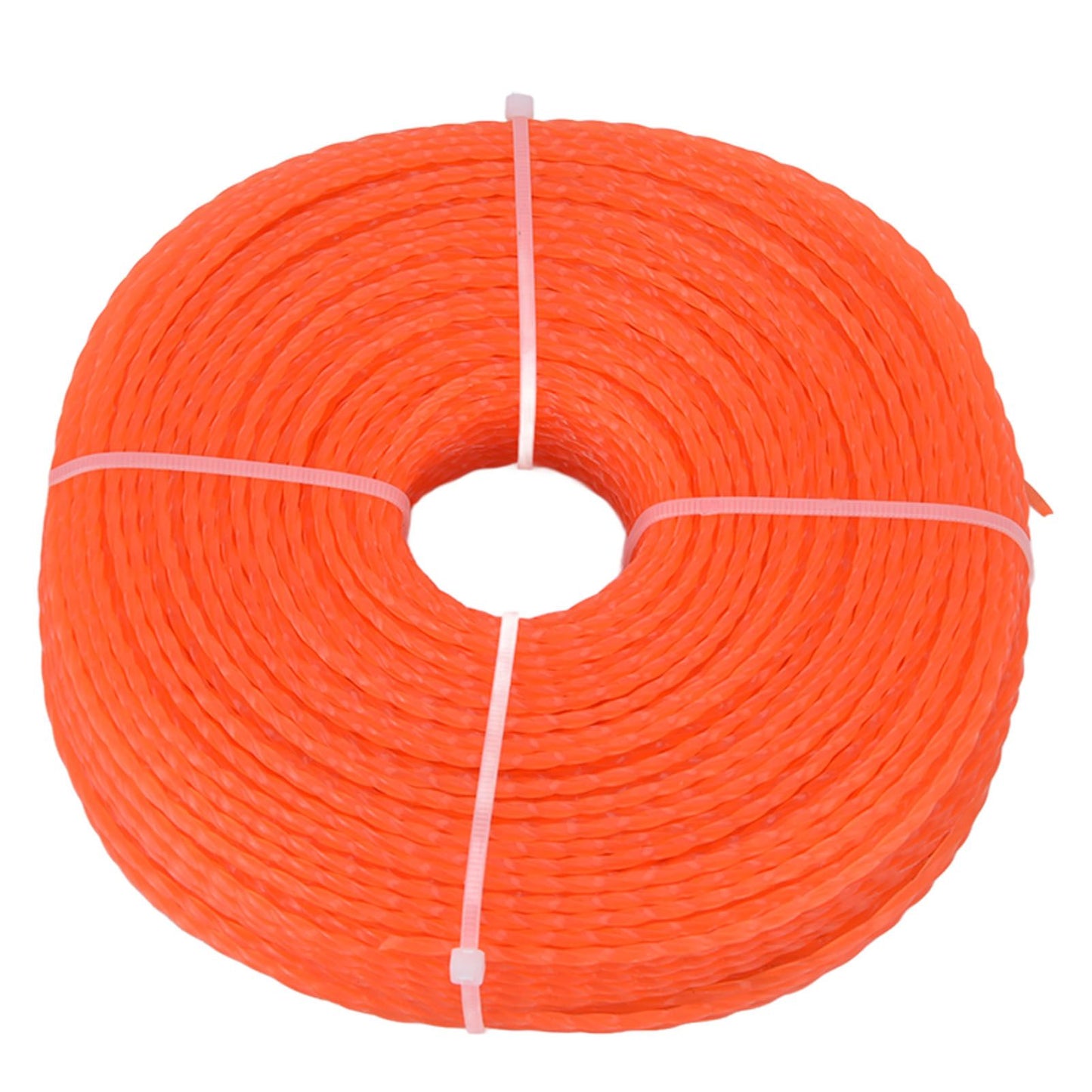 Nylon Trimmer Cord 2.7mm 100m Twist Shape Trimmer Line for Heavy Duty Lawn Mower Cutters V1294-YM0523-3111220082311