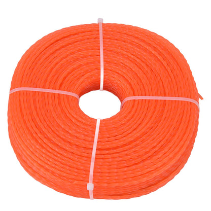 Nylon Trimmer Cord 2.7mm 100m Twist Shape Trimmer Line for Heavy Duty Lawn Mower Cutters V1294-YM0523-3111220082311