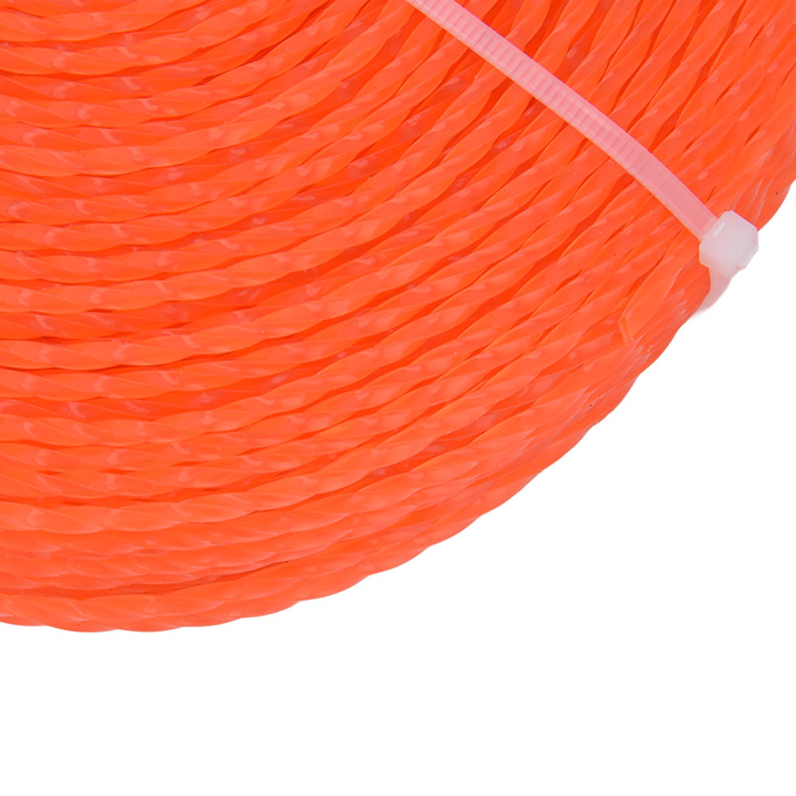 Nylon Trimmer Cord 2.7mm 100m Twist Shape Trimmer Line for Heavy Duty Lawn Mower Cutters V1294-YM0523-3111220082311