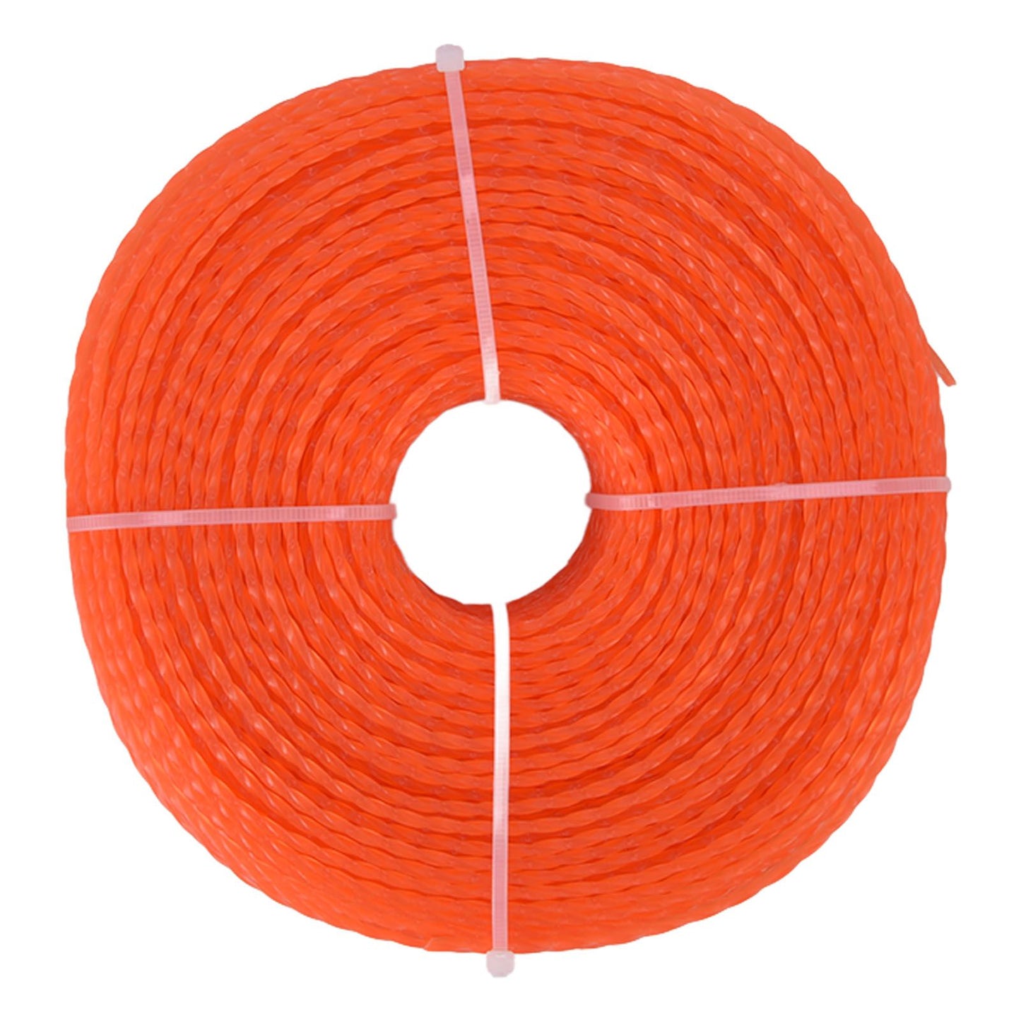 Nylon Trimmer Cord 2.7mm 100m Twist Shape Trimmer Line for Heavy Duty Lawn Mower Cutters V1294-YM0523-3111220082311