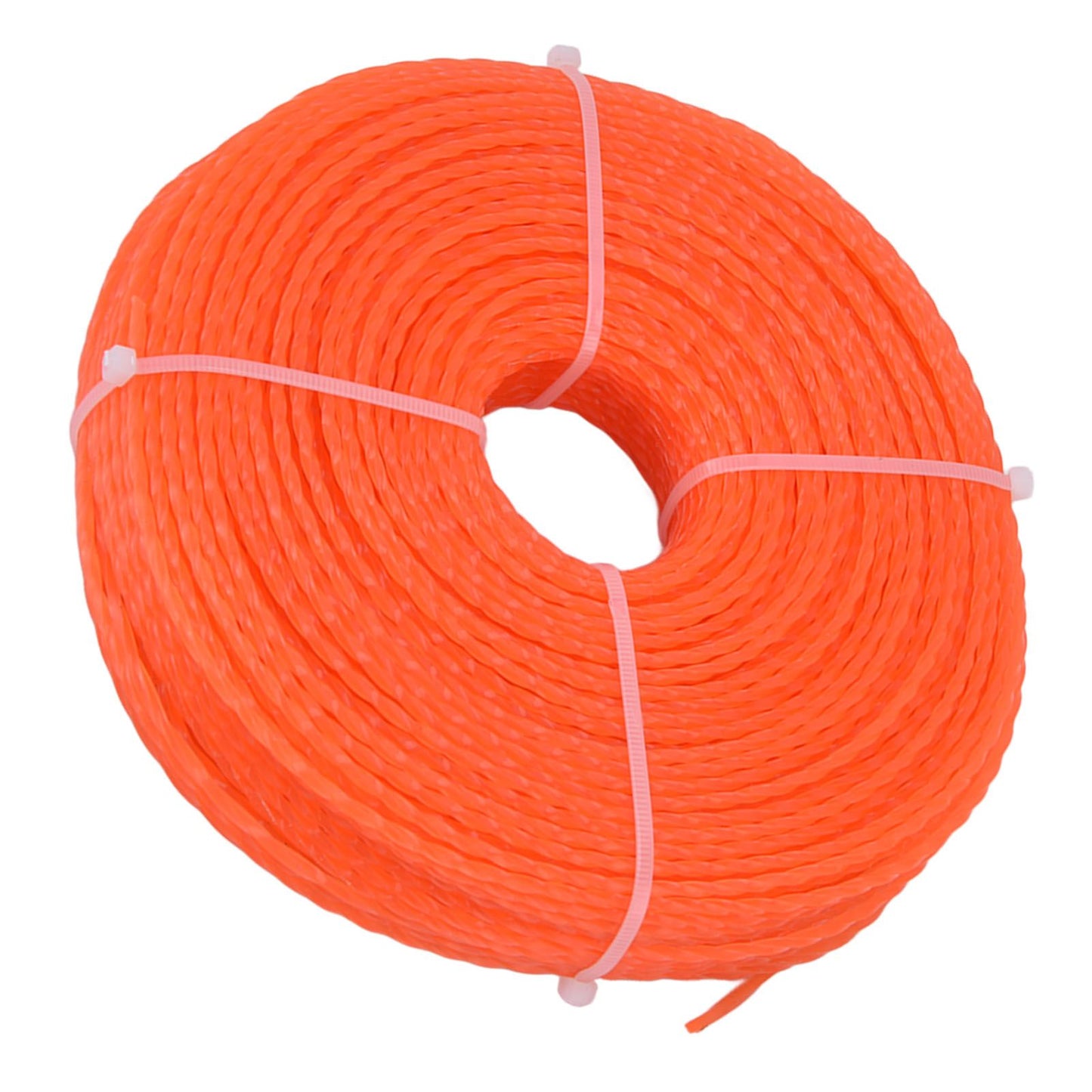 Nylon Trimmer Cord 2.7mm 100m Twist Shape Trimmer Line for Heavy Duty Lawn Mower Cutters V1294-YM0523-3111220082311