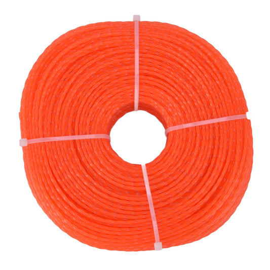 2.4mm 120m Trimmer Line Nylon String Trimmer Line Lawn Mower Accessories for Husqvarna Orange V1294-YM0523-3111220082511