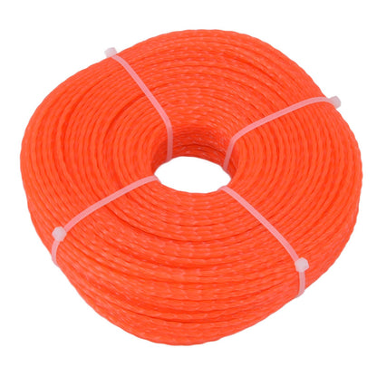 2.4mm 120m Trimmer Line Nylon String Trimmer Line Lawn Mower Accessories for Husqvarna Orange V1294-YM0523-3111220082511