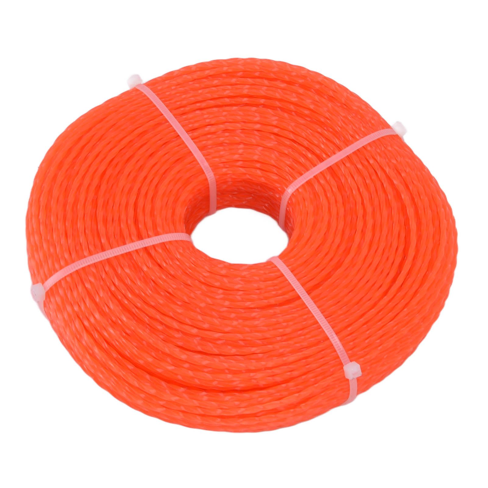 2.4mm 120m Trimmer Line Nylon String Trimmer Line Lawn Mower Accessories for Husqvarna Orange V1294-YM0523-3111220082511