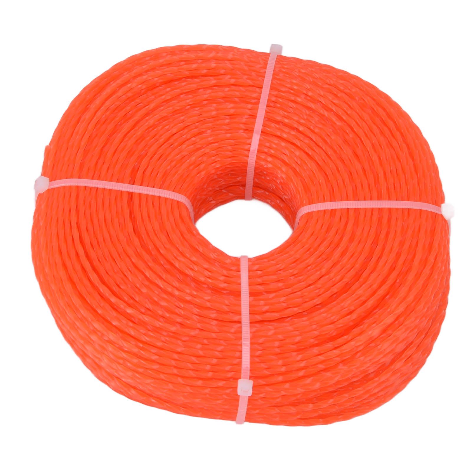 2.4mm 120m Trimmer Line Nylon String Trimmer Line Lawn Mower Accessories for Husqvarna Orange V1294-YM0523-3111220082511
