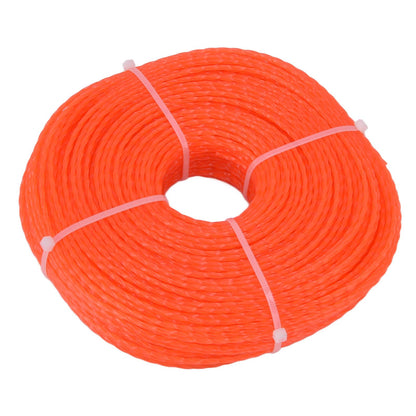 2.4mm 120m Trimmer Line Nylon String Trimmer Line Lawn Mower Accessories for Husqvarna Orange V1294-YM0523-3111220082511