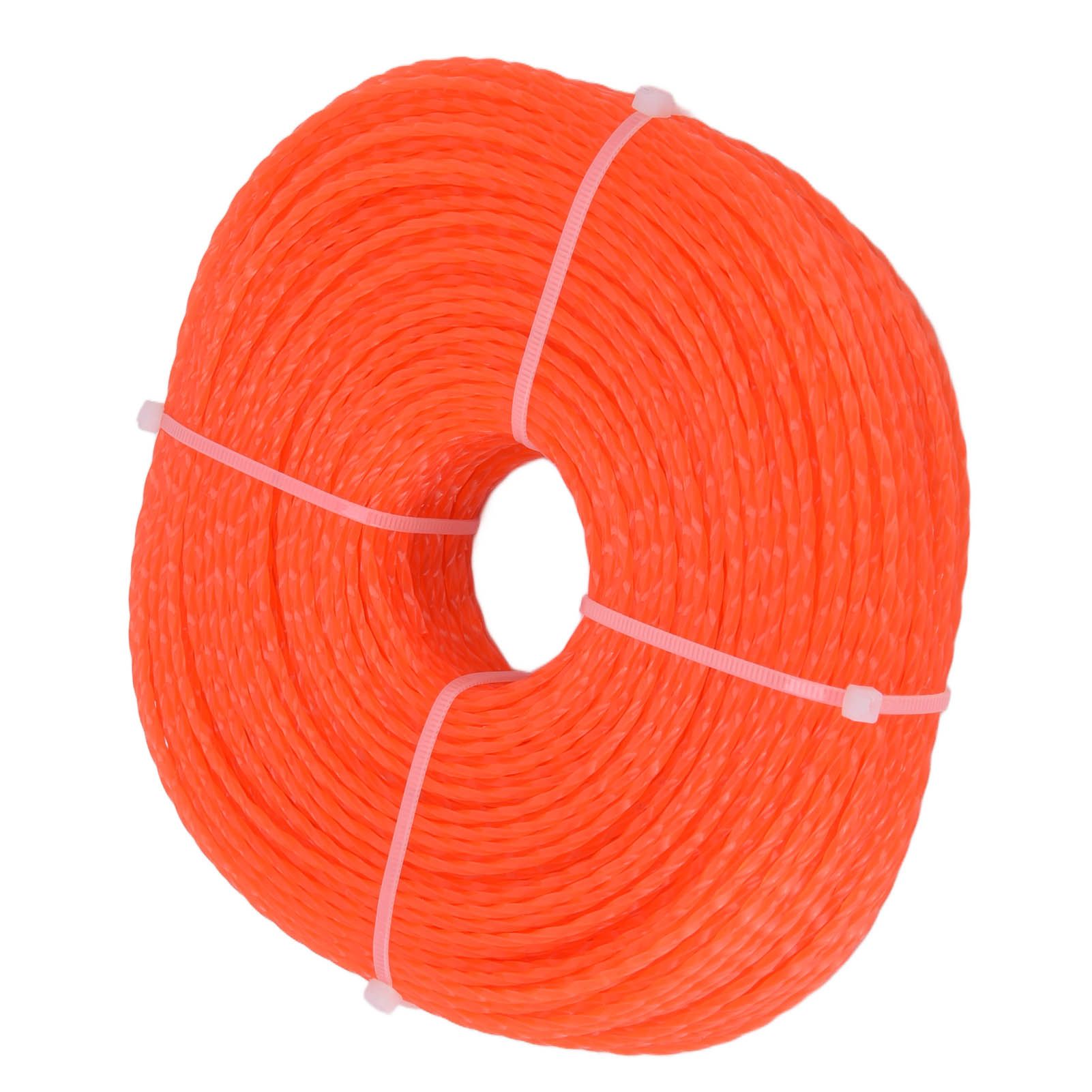 2.4mm 120m Trimmer Line Nylon String Trimmer Line Lawn Mower Accessories for Husqvarna Orange V1294-YM0523-3111220082511