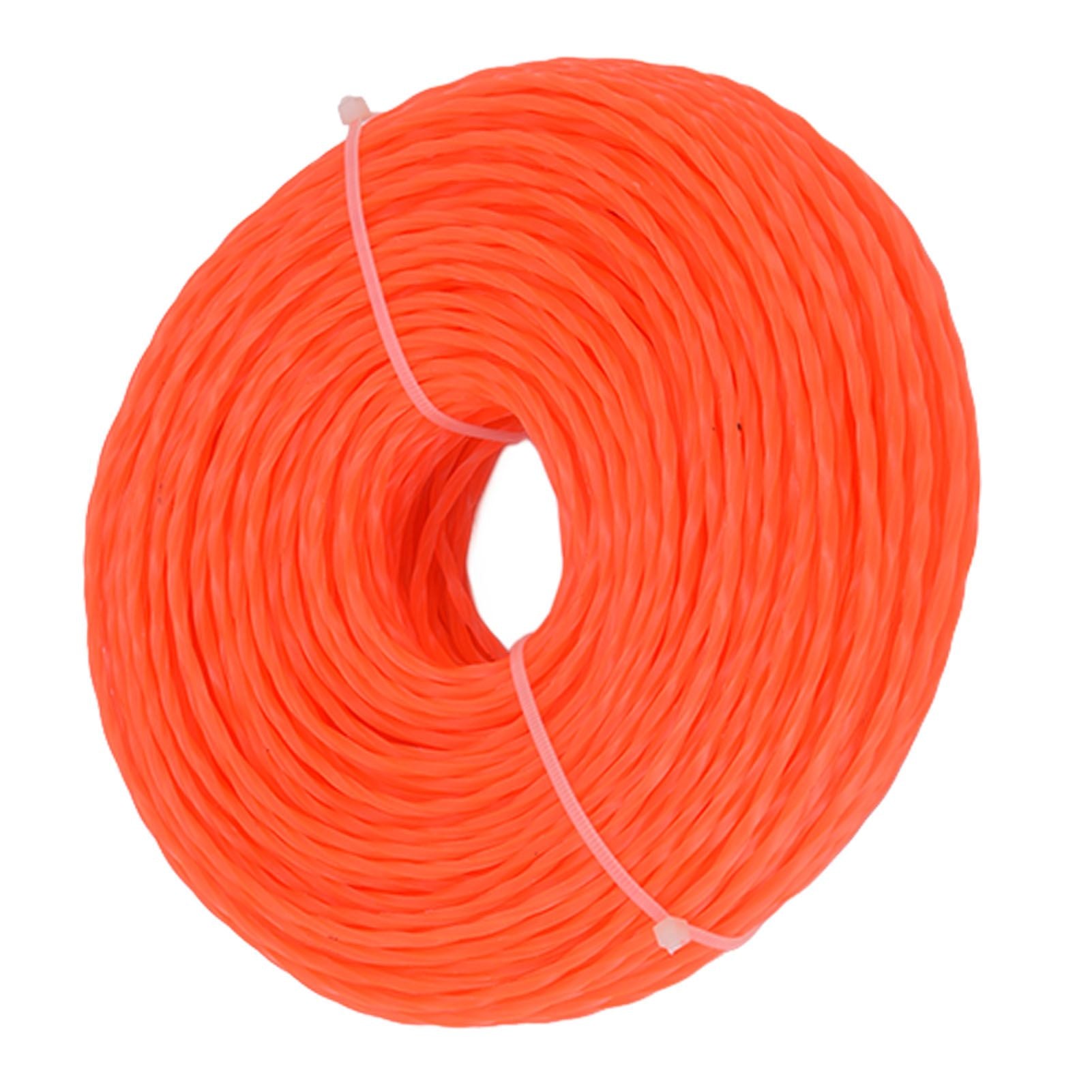 Nylon Trimmer Cord 3.0mm 85m Twisted Trimmer Line for Home Garden Heavy Duty Lawn Mower Cutters V1294-YM0523-3111220082611