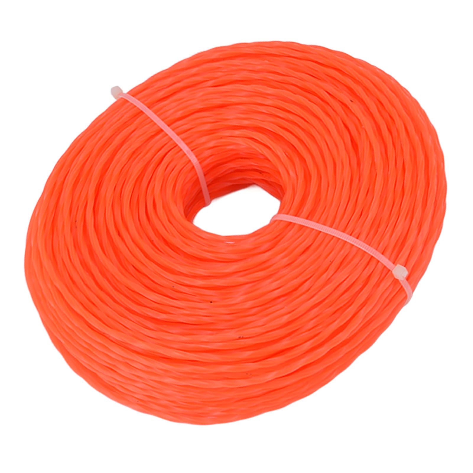 Nylon Trimmer Cord 3.0mm 85m Twisted Trimmer Line for Home Garden Heavy Duty Lawn Mower Cutters V1294-YM0523-3111220082611