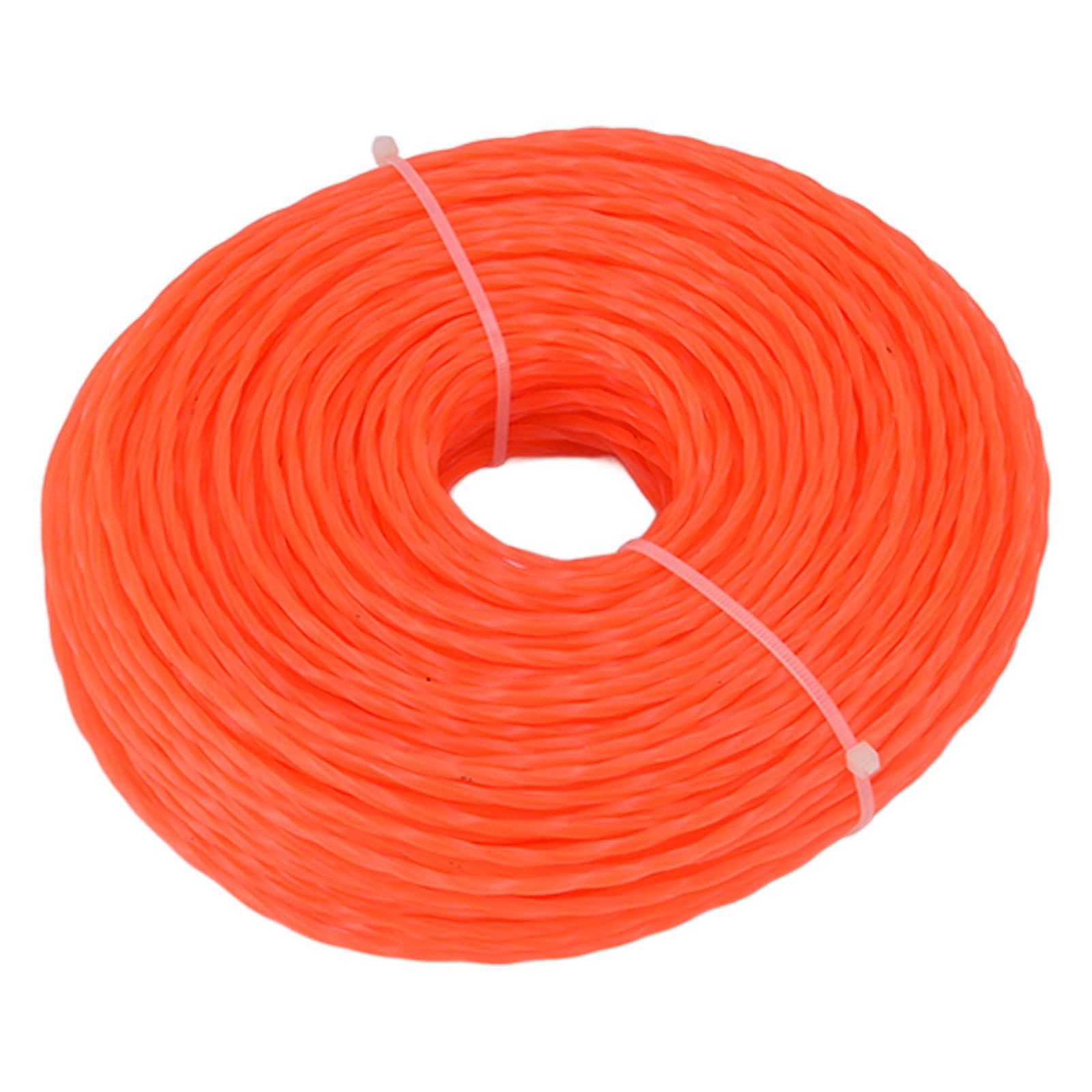 Nylon Trimmer Cord 3.0mm 85m Twisted Trimmer Line for Home Garden Heavy Duty Lawn Mower Cutters V1294-YM0523-3111220082611