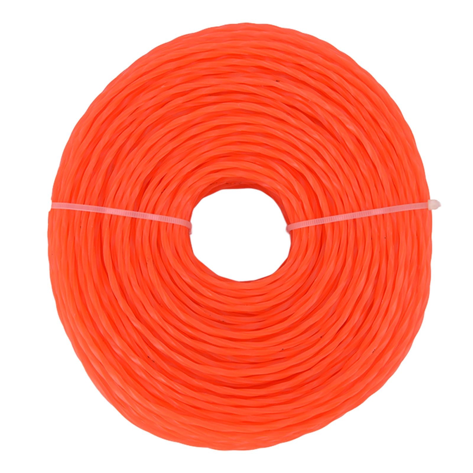 Nylon Trimmer Cord 3.0mm 85m Twisted Trimmer Line for Home Garden Heavy Duty Lawn Mower Cutters V1294-YM0523-3111220082611