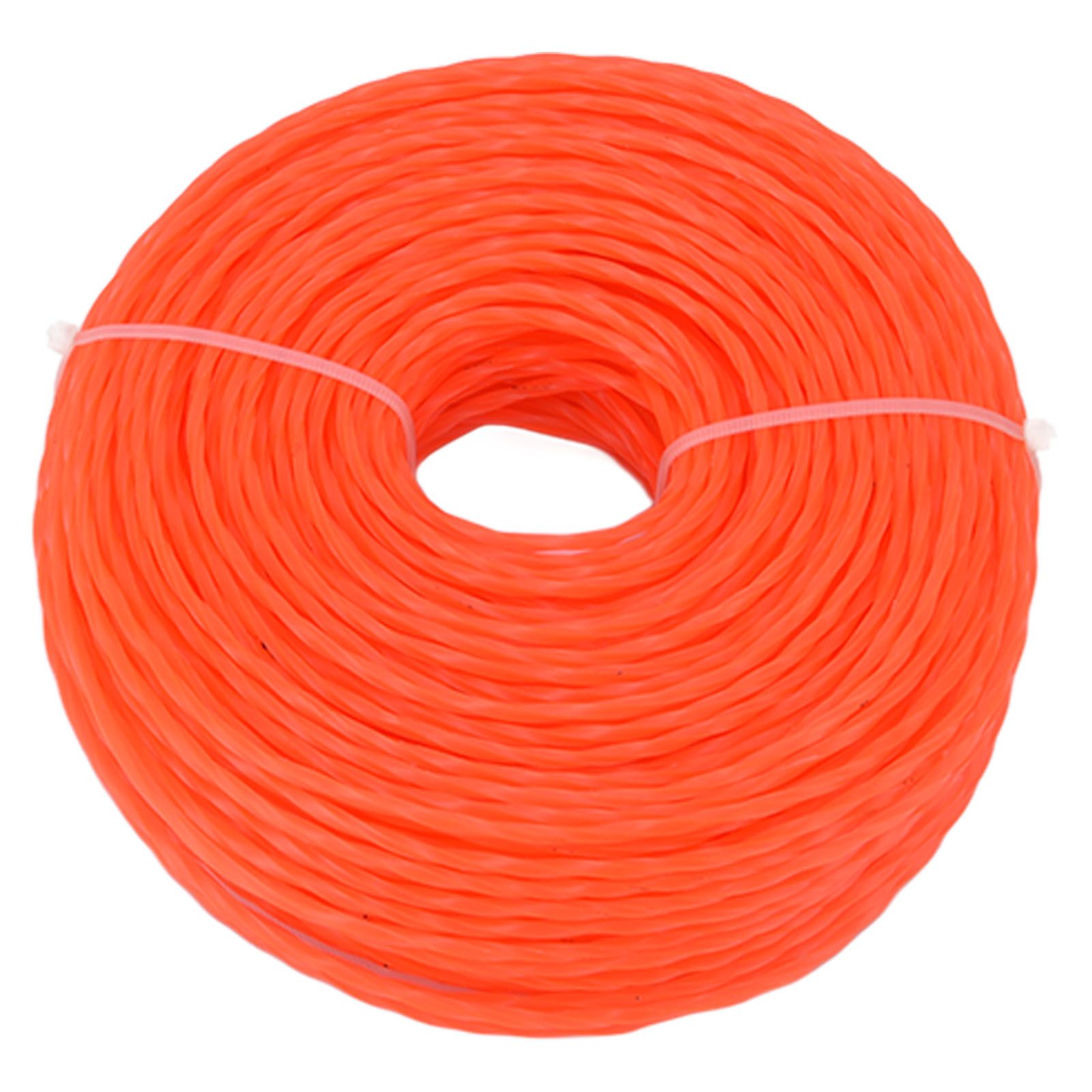 Nylon Trimmer Cord 3.0mm 85m Twisted Trimmer Line for Home Garden Heavy Duty Lawn Mower Cutters V1294-YM0523-3111220082611