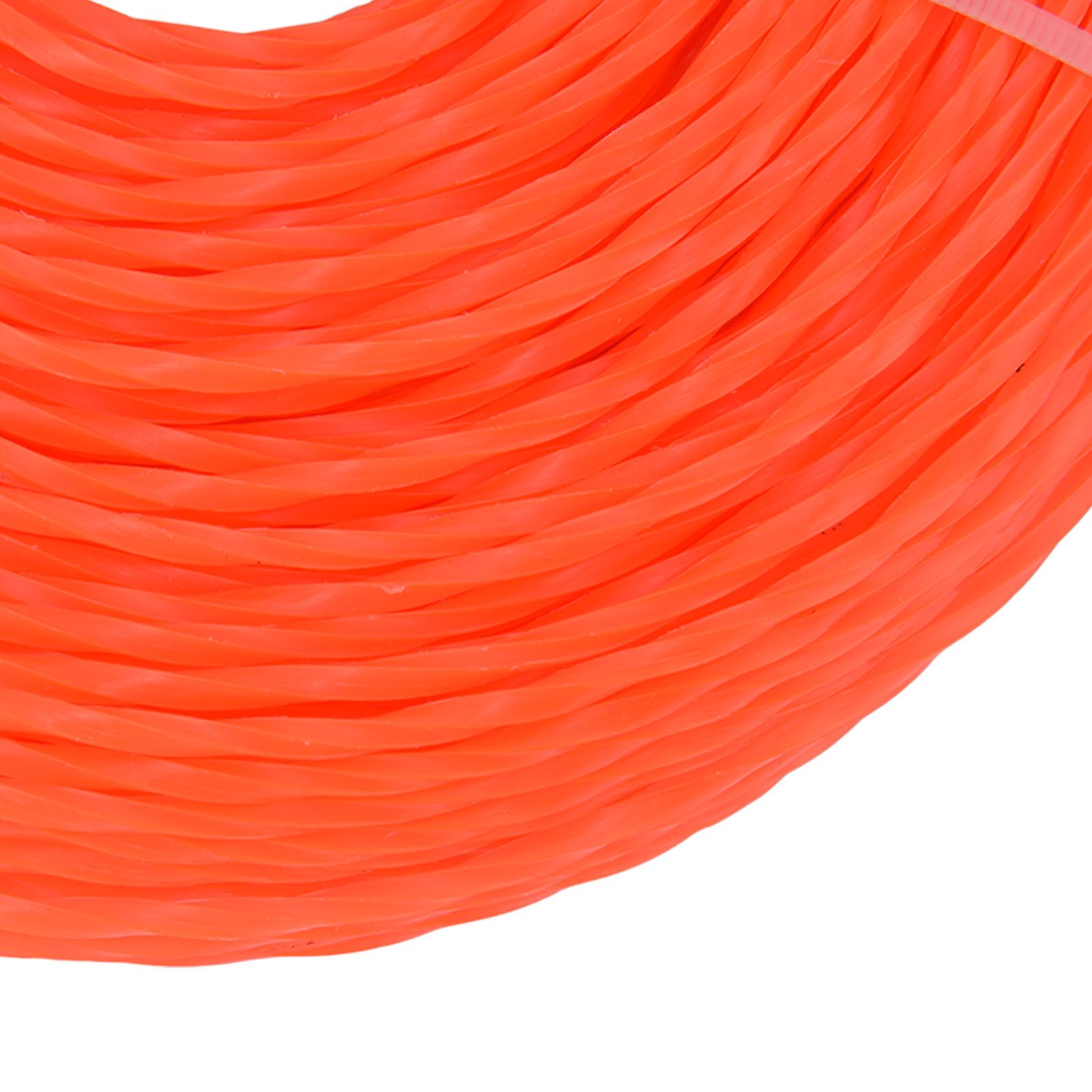 Nylon Trimmer Cord 3.0mm 85m Twisted Trimmer Line for Home Garden Heavy Duty Lawn Mower Cutters V1294-YM0523-3111220082611