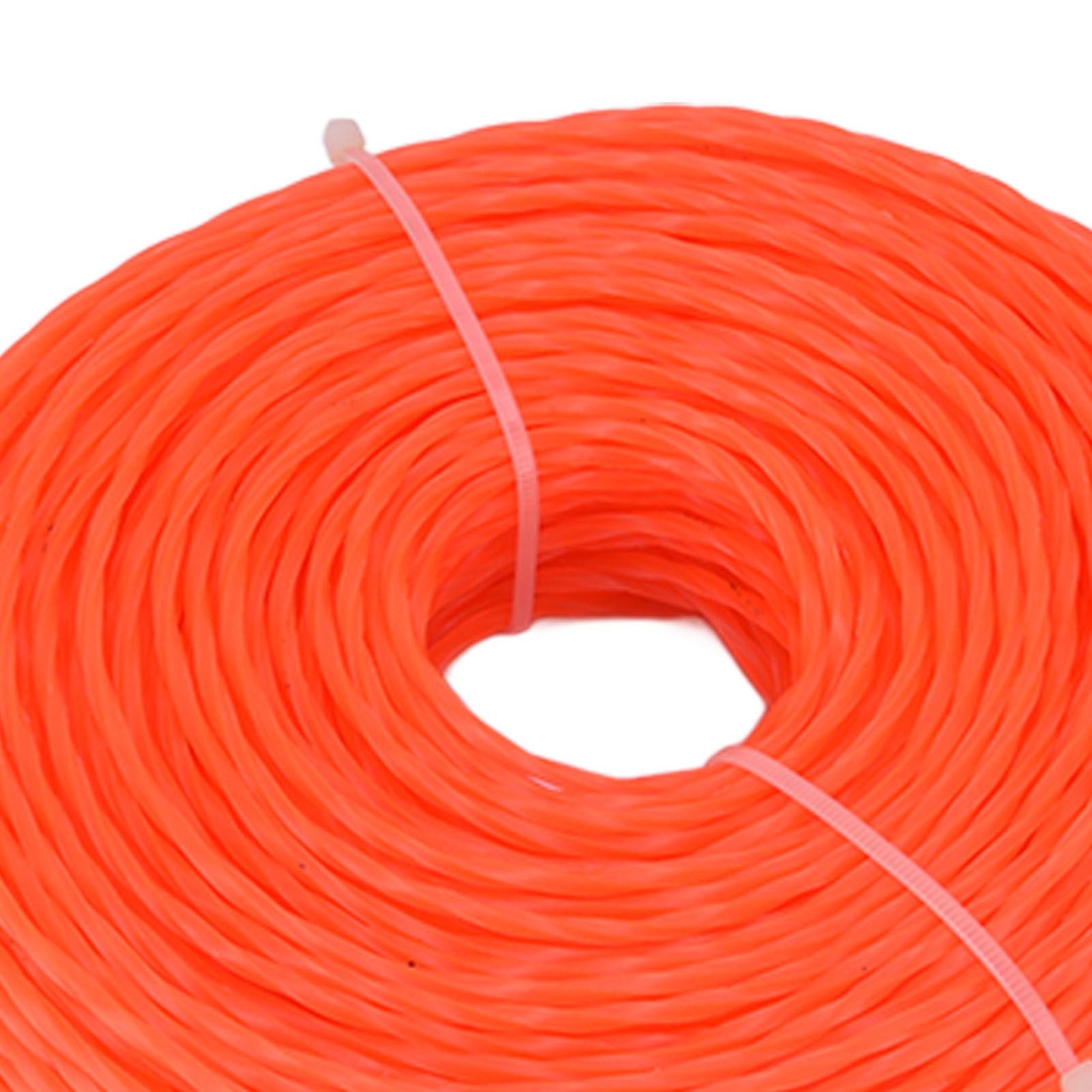 Nylon Trimmer Cord 3.0mm 85m Twisted Trimmer Line for Home Garden Heavy Duty Lawn Mower Cutters V1294-YM0523-3111220082611