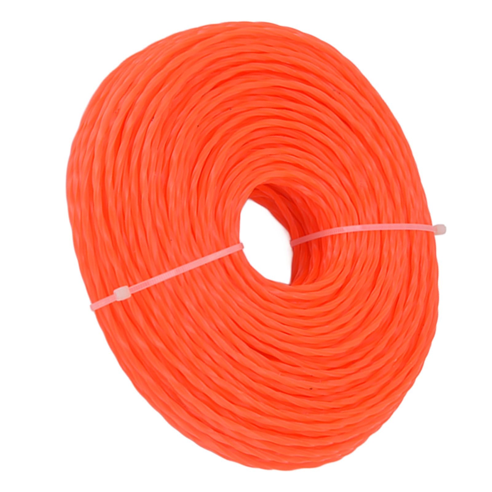 Nylon Trimmer Cord 3.0mm 85m Twisted Trimmer Line for Home Garden Heavy Duty Lawn Mower Cutters V1294-YM0523-3111220082611
