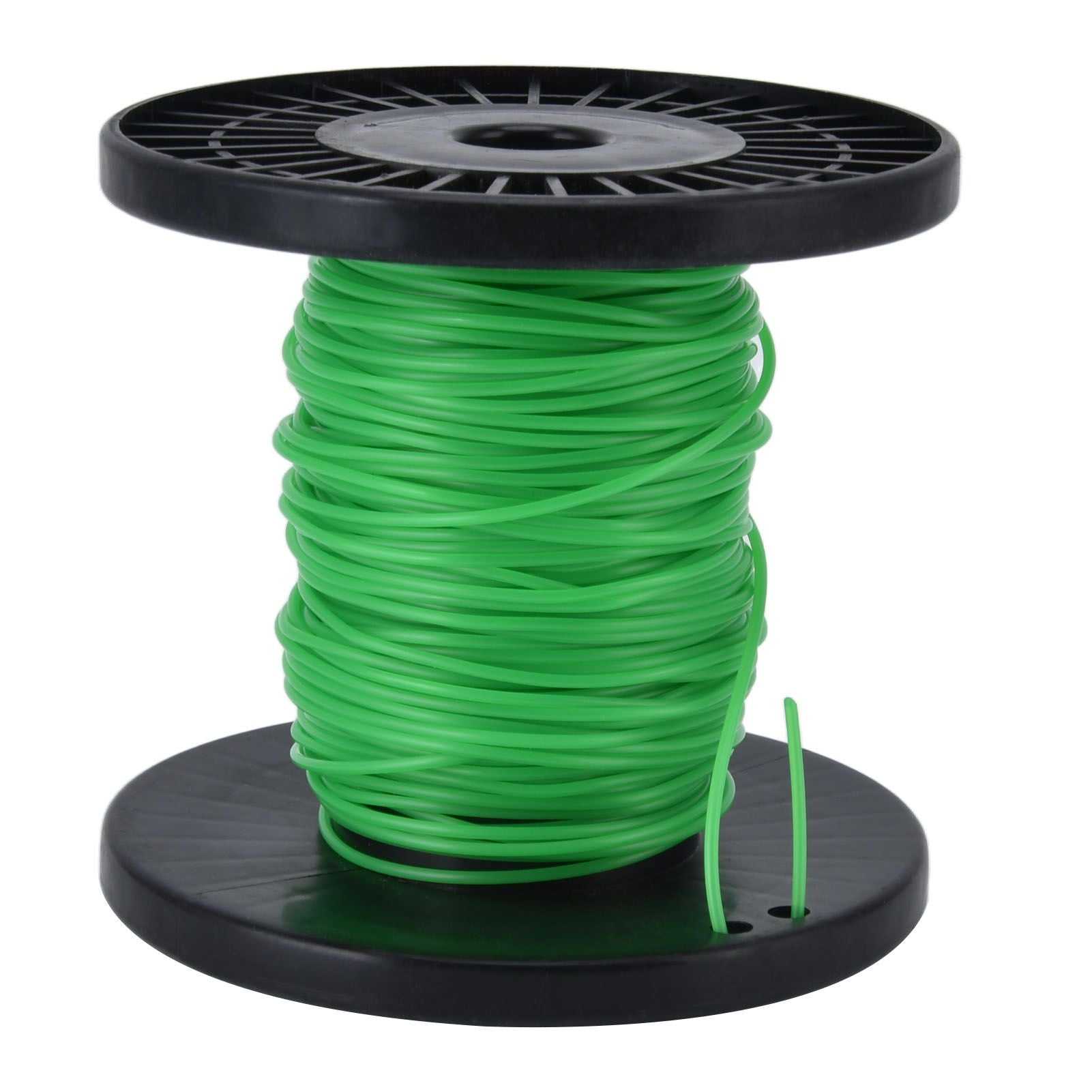 2mm String Trimmer Line Round Grass Trimmer Line Green Lawn Mower Line for Husqvarna 30m / 98.4ft V1294-YM0523-3111220082811