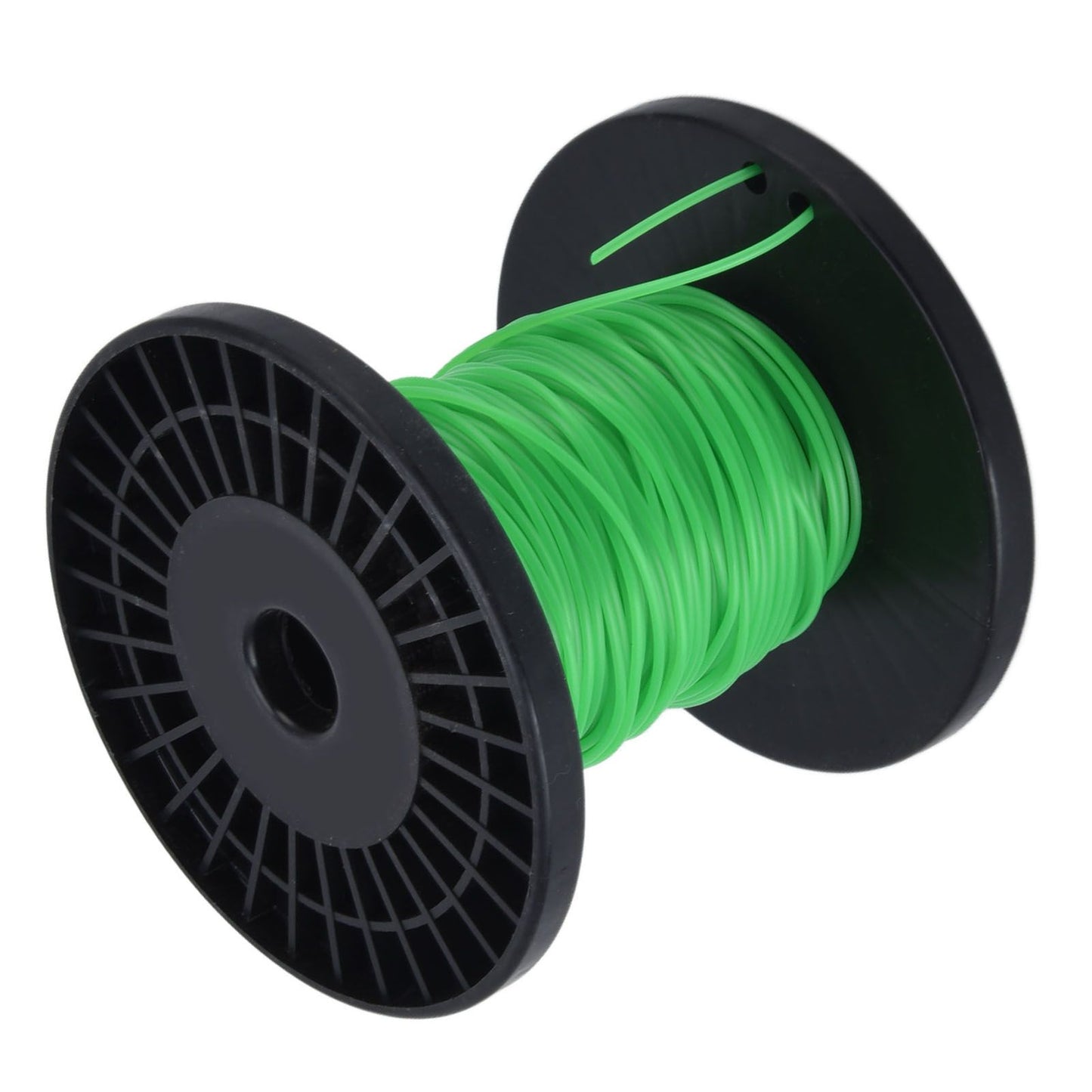 2mm String Trimmer Line Round Grass Trimmer Line Green Lawn Mower Line for Husqvarna 30m / 98.4ft V1294-YM0523-3111220082811