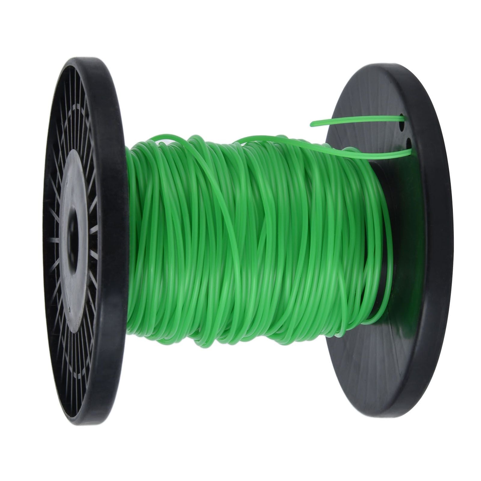 2mm String Trimmer Line Round Grass Trimmer Line Green Lawn Mower Line for Husqvarna 30m / 98.4ft V1294-YM0523-3111220082811