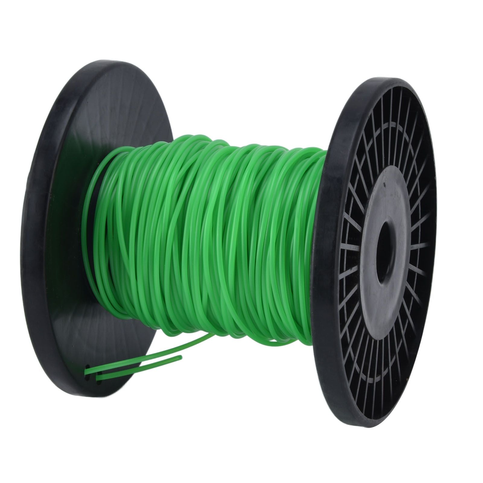 2mm String Trimmer Line Round Grass Trimmer Line Green Lawn Mower Line for Husqvarna 50m / 164.0ft V1294-YM0523-3111220082812