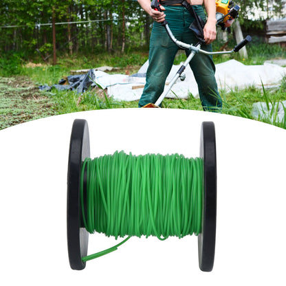2mm String Trimmer Line Round Grass Trimmer Line Green Lawn Mower Line for Husqvarna 50m / 164.0ft V1294-YM0523-3111220082812