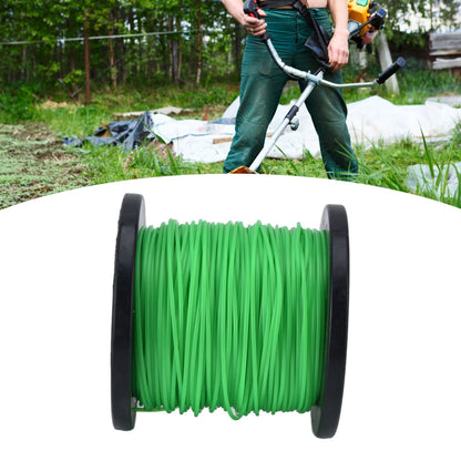 2mm String Trimmer Line Round Grass Trimmer Line Green Lawn Mower Line for Husqvarna 100m / 328.1ft V1294-YM0523-3111220082813