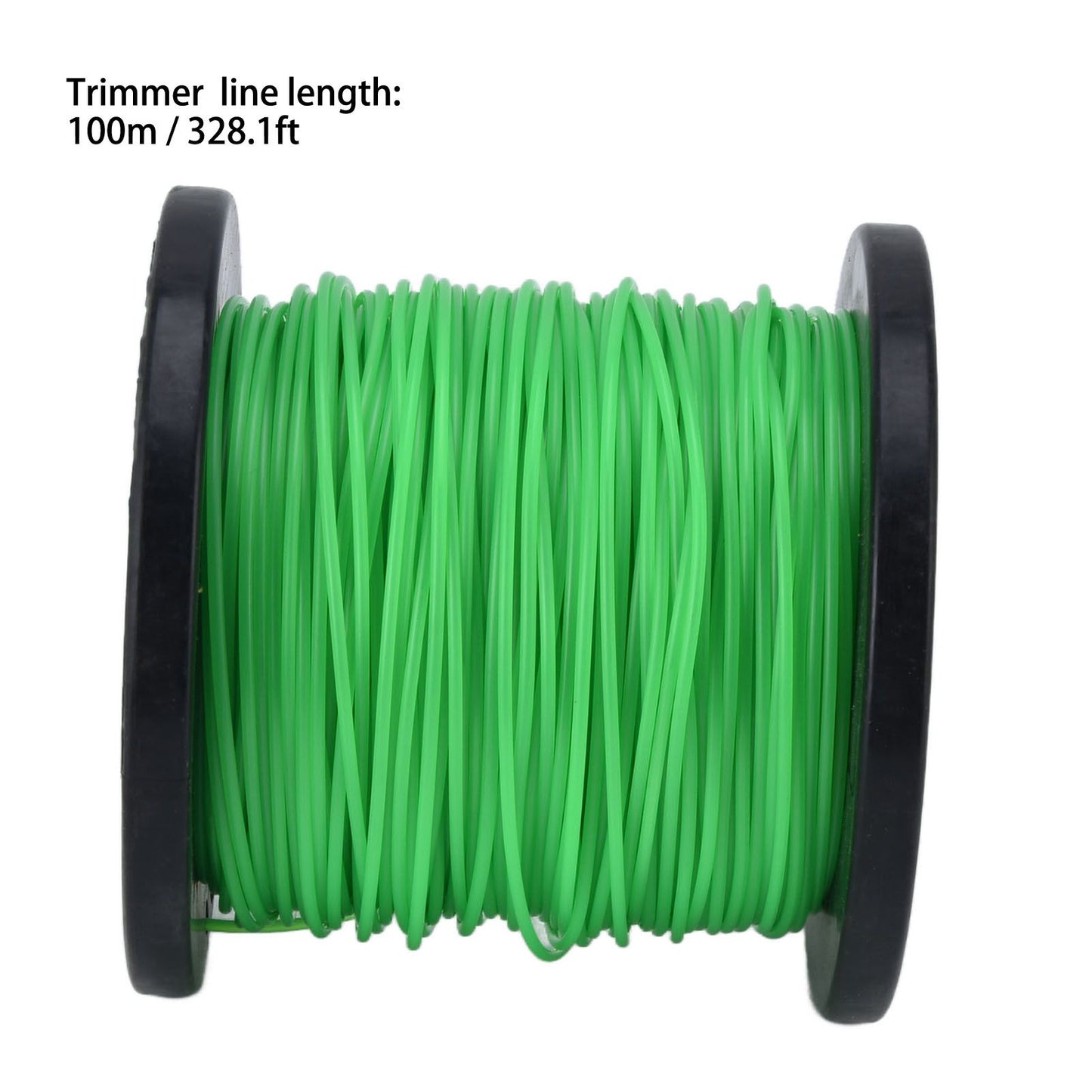2mm String Trimmer Line Round Grass Trimmer Line Green Lawn Mower Line for Husqvarna 100m / 328.1ft V1294-YM0523-3111220082813
