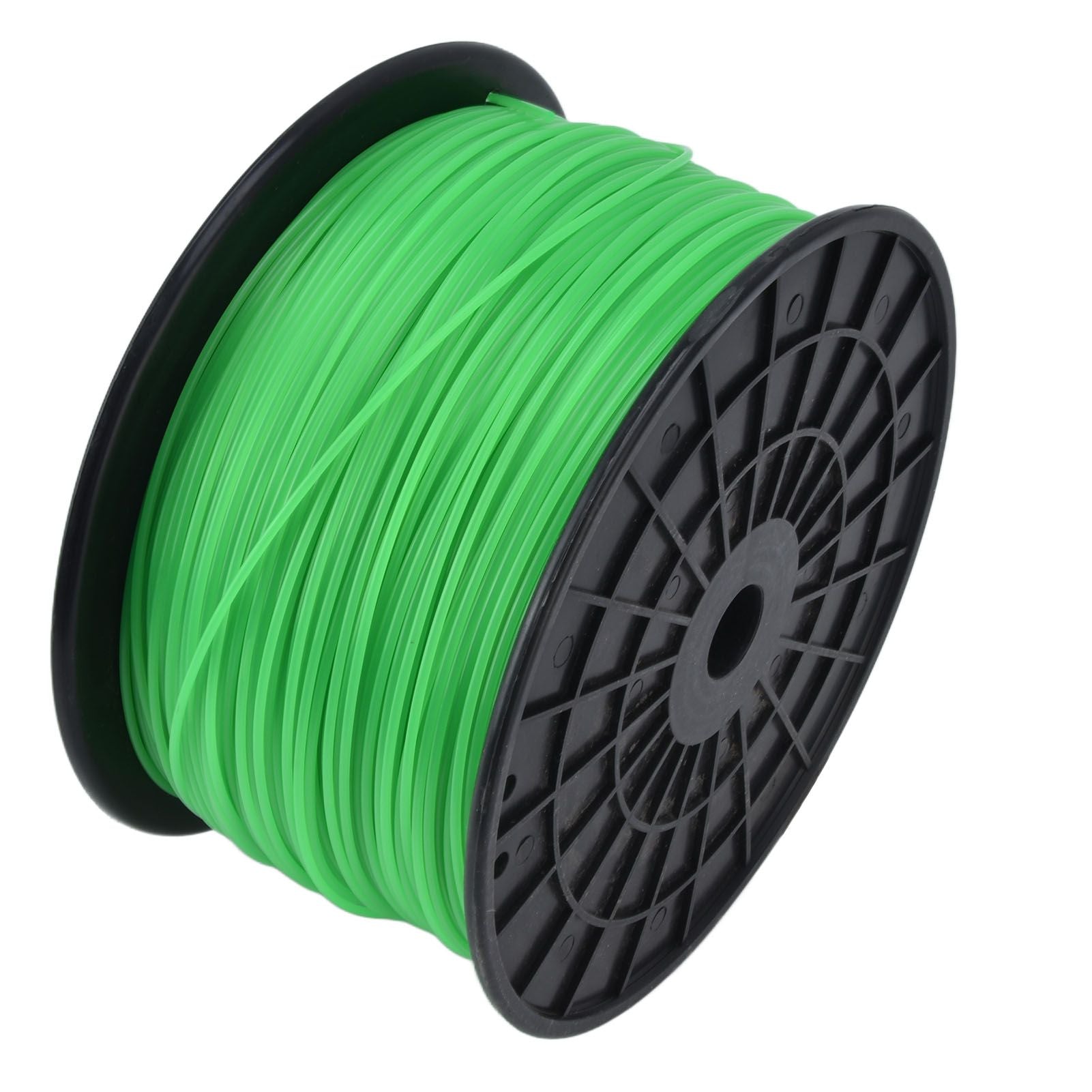 2mm String Trimmer Line Round Grass Trimmer Line Green Lawn Mower Line for Husqvarna 372m / 1220.5ft V1294-YM0523-3111220082814