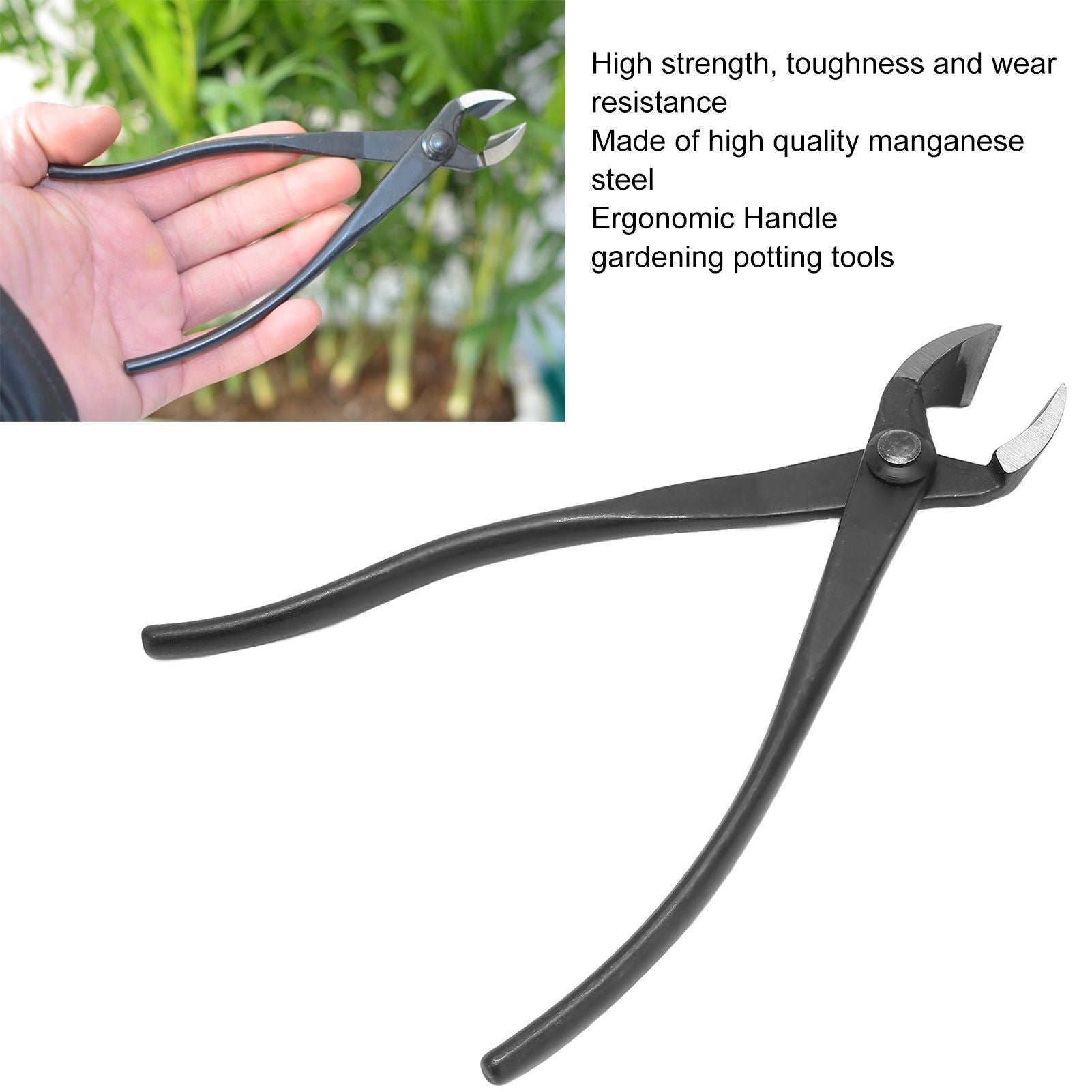 175mm Diagonal Pliers High Strength Ergonomic Handle Diagonal Pliers Professional Tools for Gardening Bonsai V1294-YM0523-3111220083611