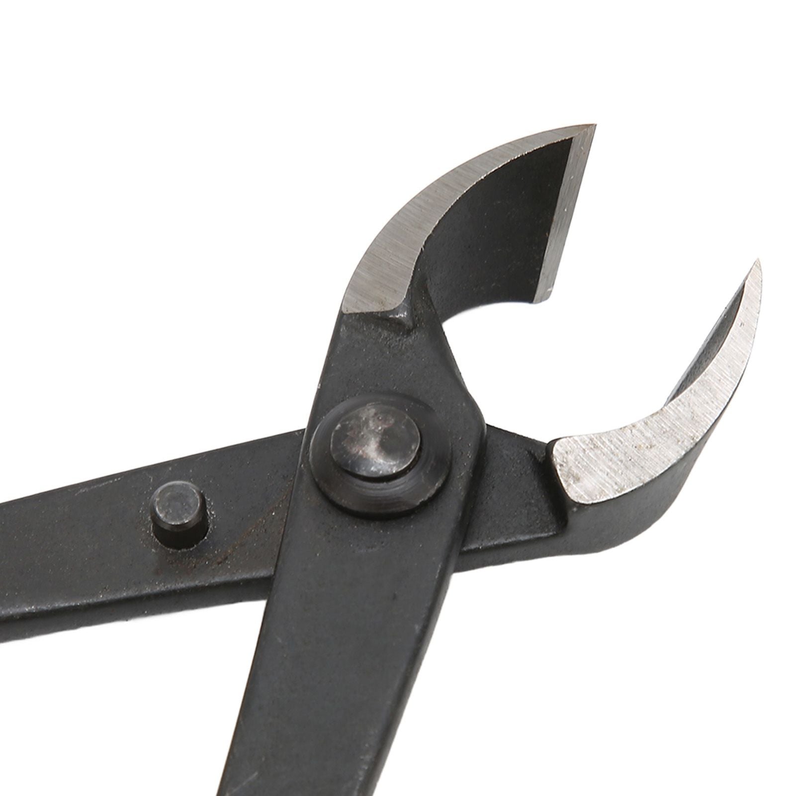 200mm/7.9in Concave Branch Cutter High Strength Manganese Steel Diagonal Pliers Black V1294-YM0523-3111220083711