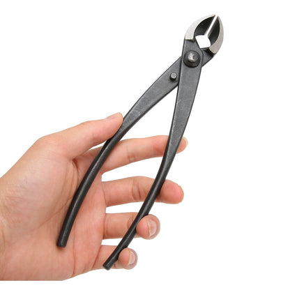 200mm/7.9in Concave Branch Cutter High Strength Manganese Steel Diagonal Pliers Black V1294-YM0523-3111220083711