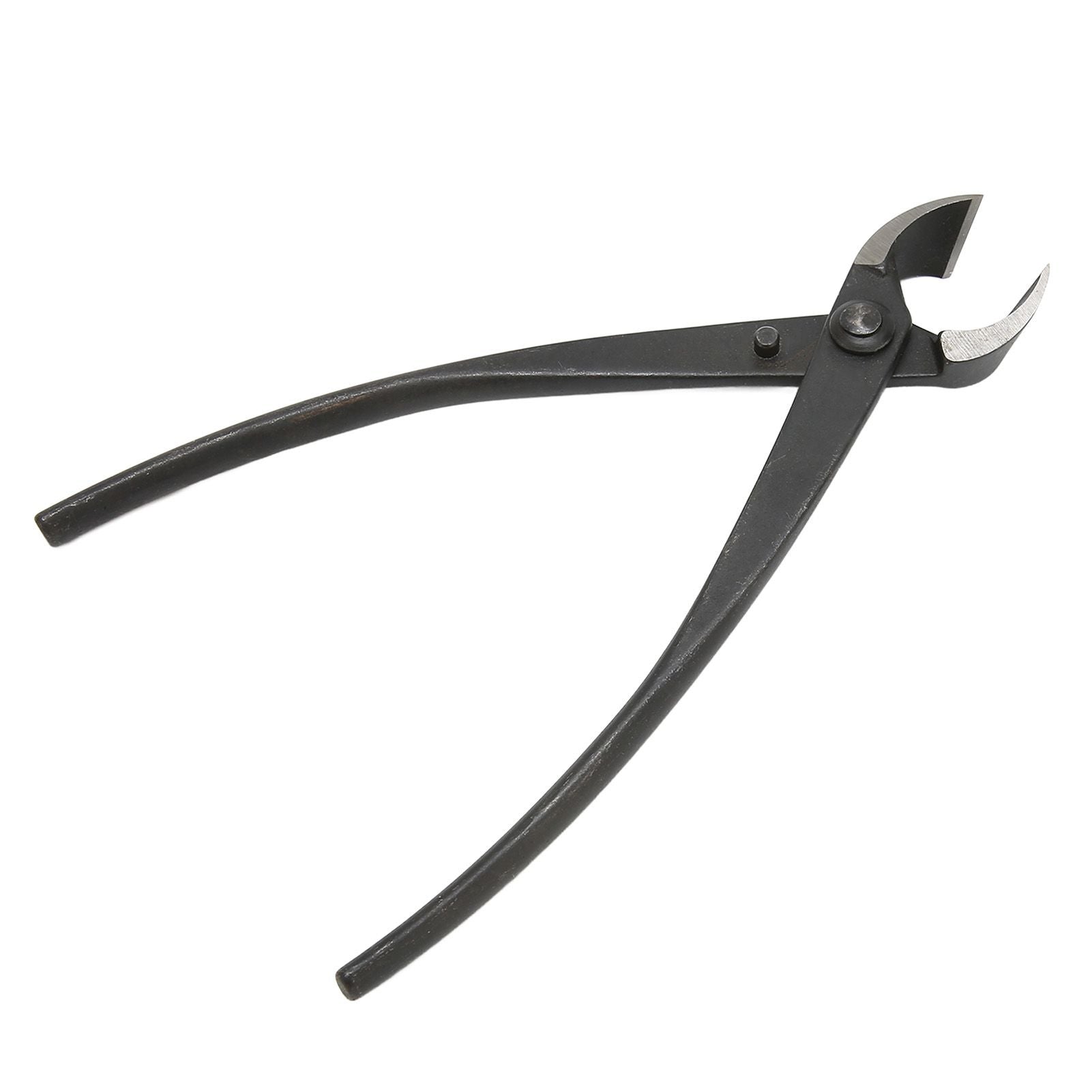 200mm/7.9in Concave Branch Cutter High Strength Manganese Steel Diagonal Pliers Black V1294-YM0523-3111220083711