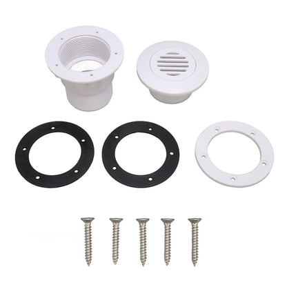 Pool Nozzle Replacement G2A Thread Wear Resistant Pool Outlet Nozzle with 5 Screws for Swimming Pool V1294-YM0523-3111220084211