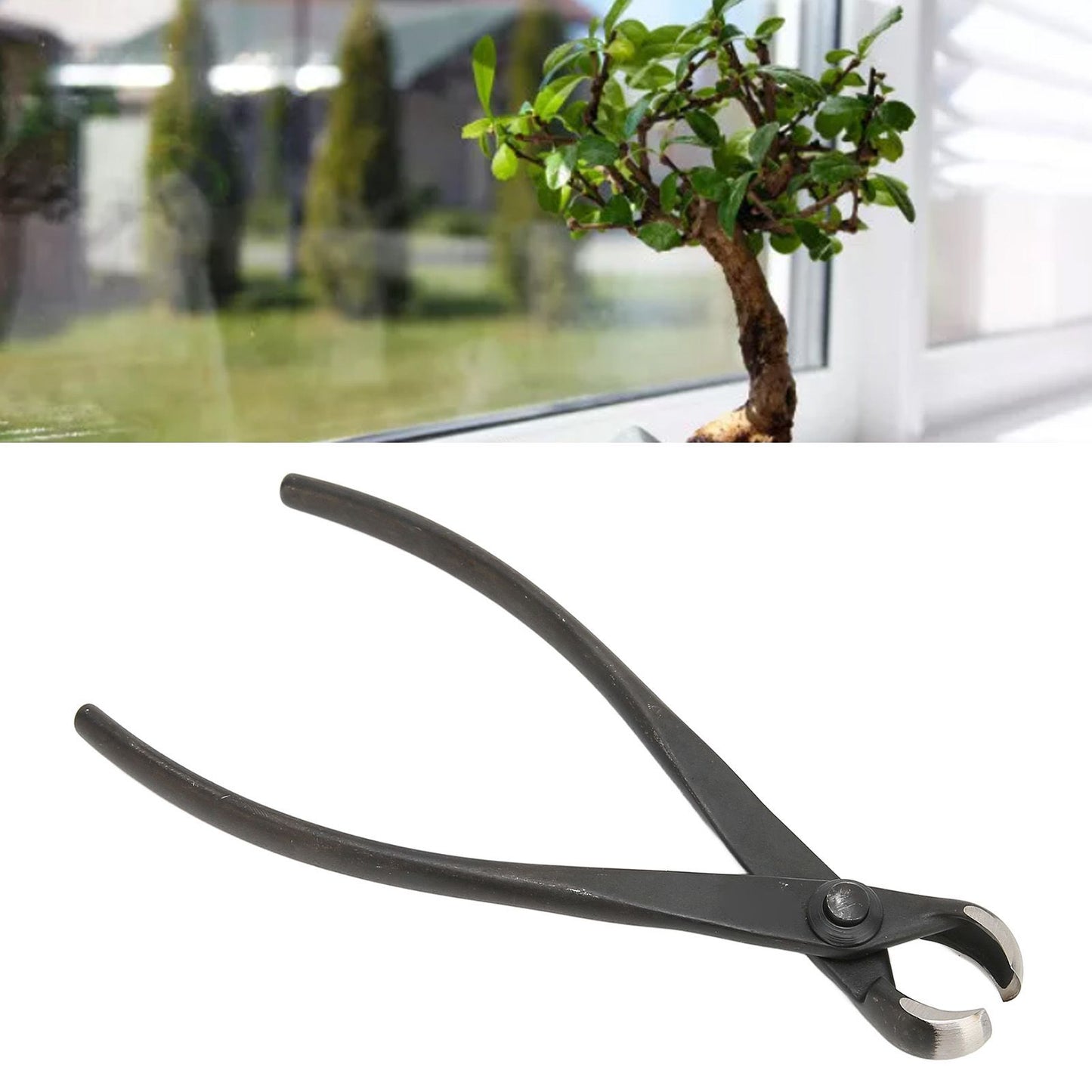 Hand Bonsai Cutter 175mm High Strength Ergonomic Bonsai Concave Cutter for Bonsai Modeling V1294-YM0523-3111220084711