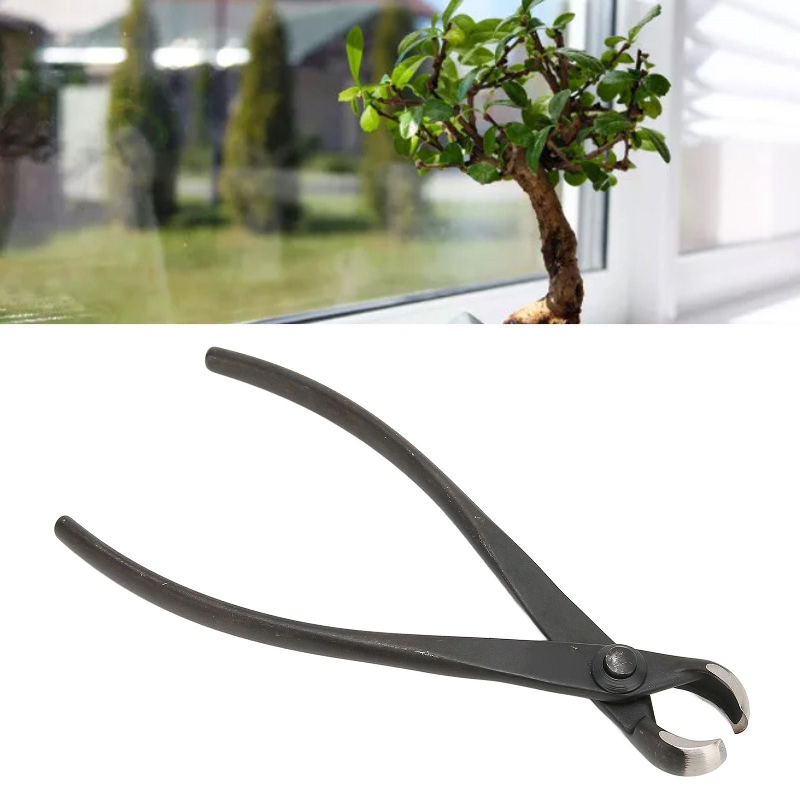 Hand Bonsai Cutter 175mm High Strength Ergonomic Bonsai Concave Cutter for Bonsai Modeling V1294-YM0523-3111220084711