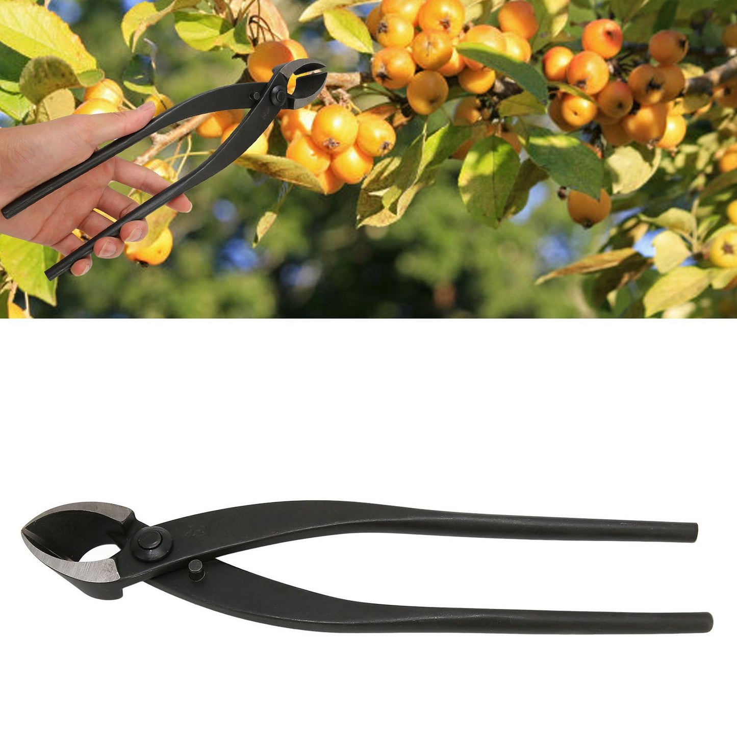 Bonsai Concave Branch Cutter Bonsai Cutter Gardening Tools with Ergonomic Handle for Bonsai Modeling V1294-YM0523-3111220085911