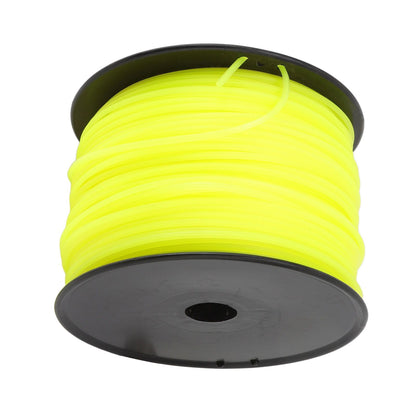 3mm String Trimmer Line Quadrate Trimmer Line Lawn Mower String Cord for Husqvarna Yellow 168m/551.2ft V1294-YM0523-3111220086212