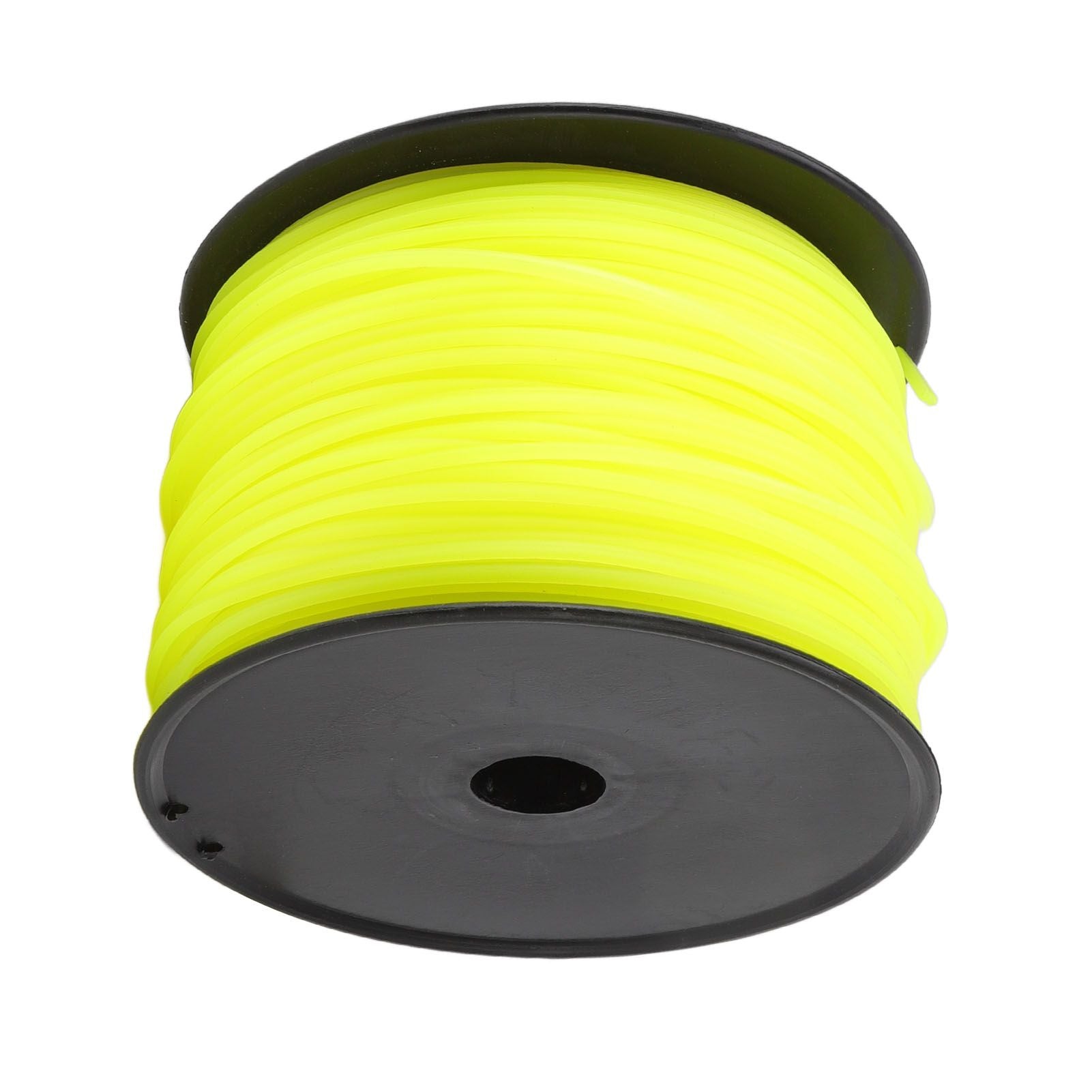 3mm String Trimmer Line Quadrate Trimmer Line Lawn Mower String Cord for Husqvarna Yellow 168m/551.2ft V1294-YM0523-3111220086212