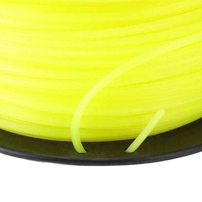 3mm String Trimmer Line Quadrate Trimmer Line Lawn Mower String Cord for Husqvarna Yellow 168m/551.2ft V1294-YM0523-3111220086212